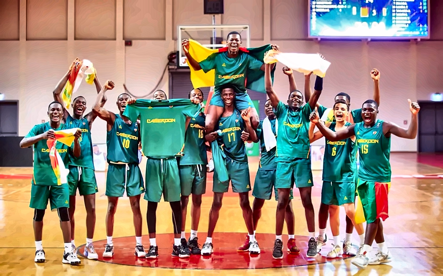 Lions U16 · finalistes AfroBasket U16 Kigali 2025