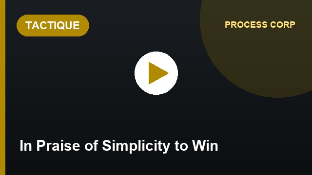 In Praise of Simplicity to Win